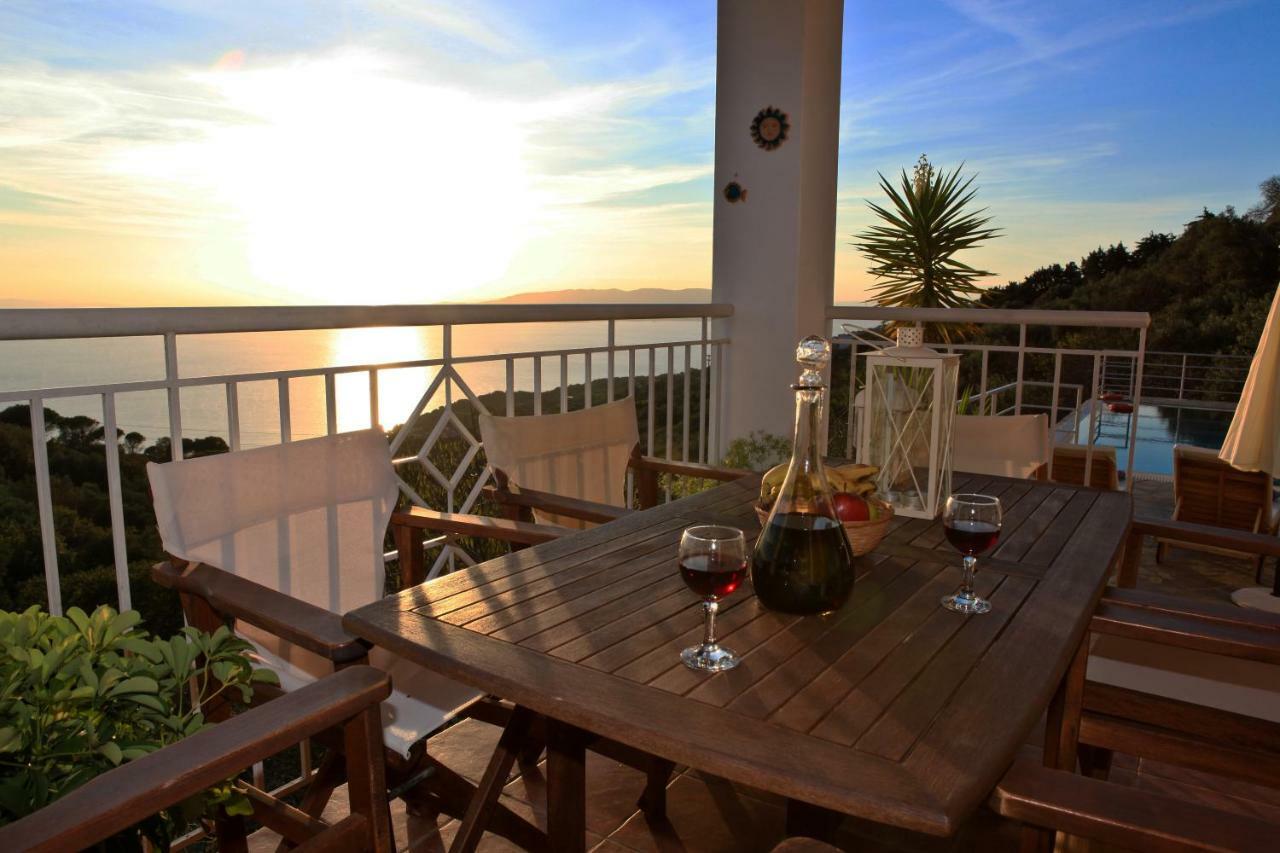 Villa Malena Glossa Ngoại thất bức ảnh